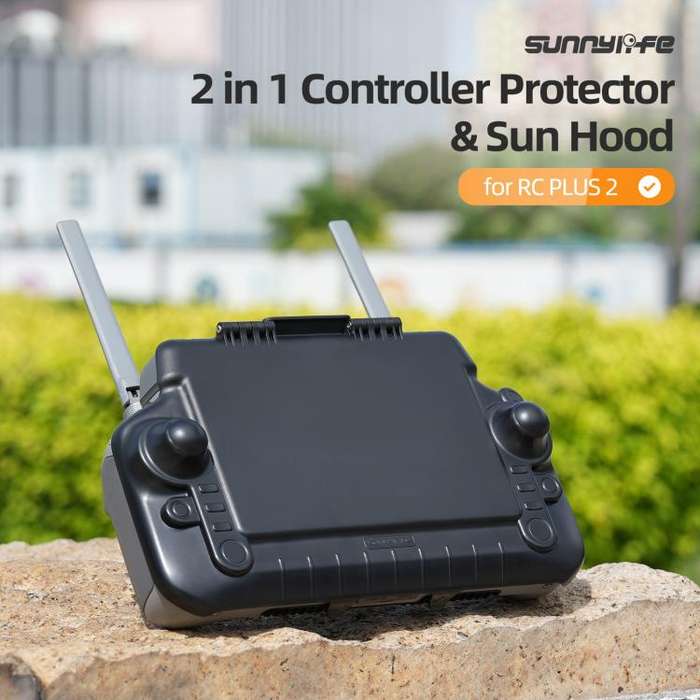 For DJI RC Plus 2 Sunnylife Remote Control Sunshade Protection Cover(Grey)
