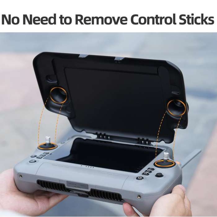 For DJI RC Plus 2 Sunnylife Remote Control Sunshade Protection Cover(Grey)