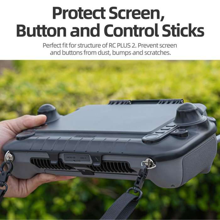 For DJI RC Plus 2 Sunnylife Remote Control Sunshade Protection Cover(Grey)