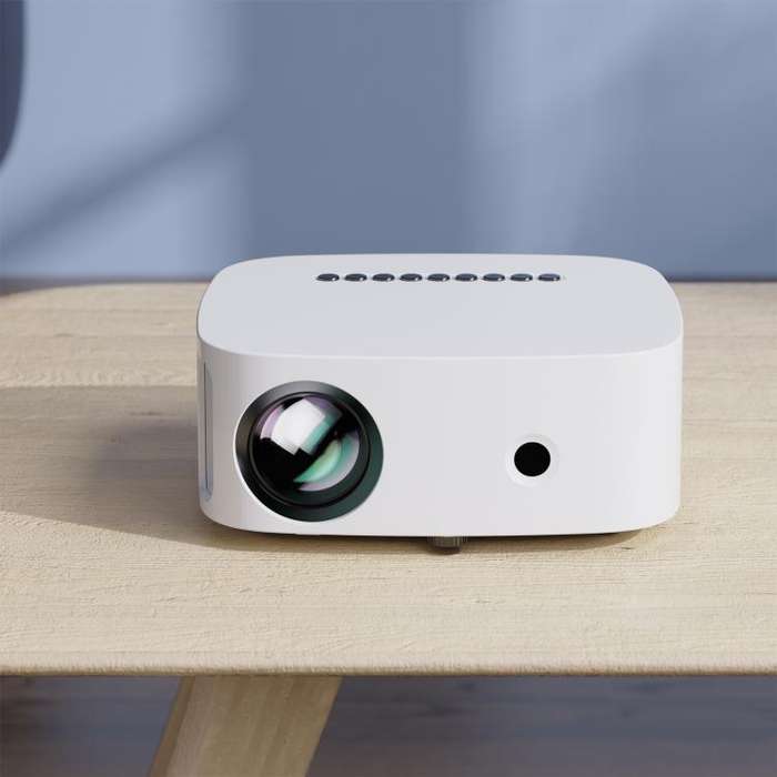 VIVIBRIGHT L03 Basic 1280x720P 150ANSI Smart Projector, EU Plug(White)