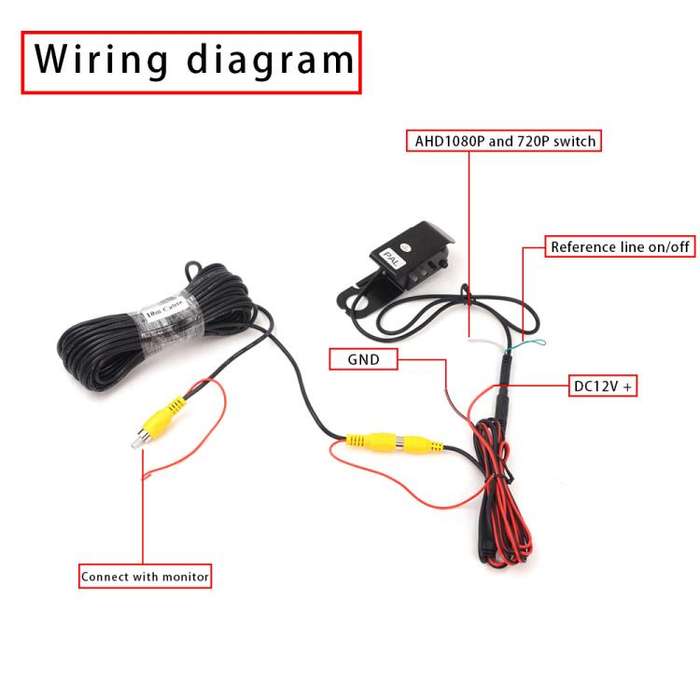 For Mercedes-Benz Vito W639 2003-2014 High Position Brake Light AHD Camera