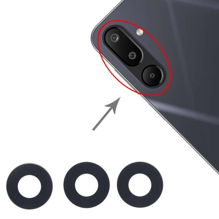 For Samsung Galaxy M16 SM-M166P 10set Back Camera Lens