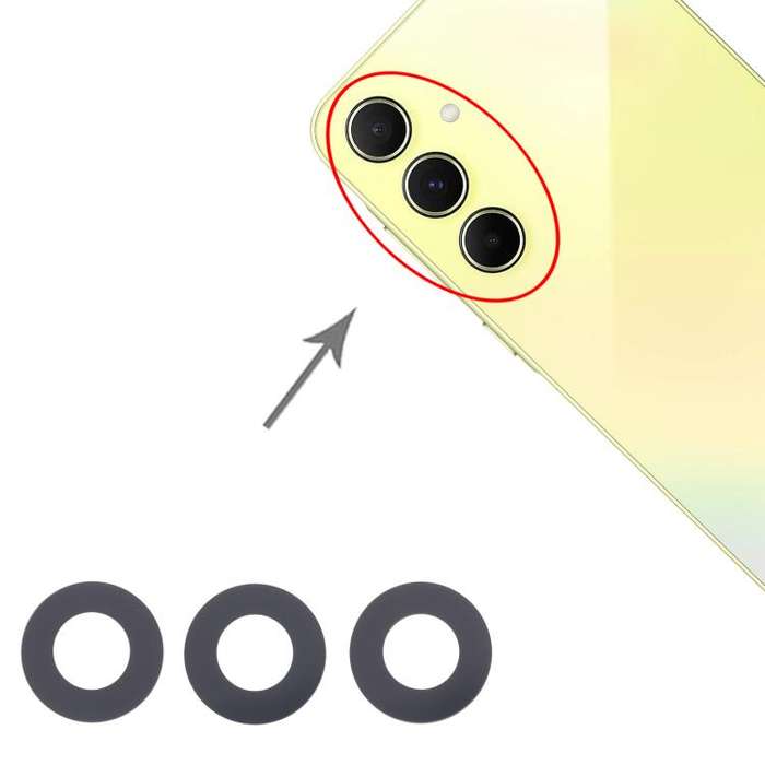 For Samsung Galaxy A55 SM-A556B 10set Back Camera Lens