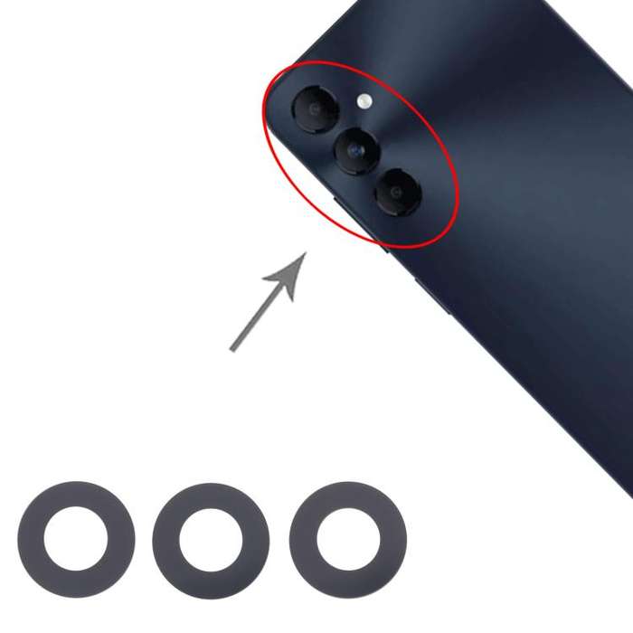For Samsung Galaxy M14 4G SM-M145F 10set Back Camera Lens