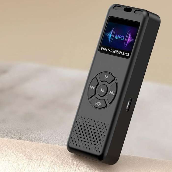 T09 Multifunctional Digital Screen MP3 / MP4 Bluetooth Music Player, Without Memory Card(Black)