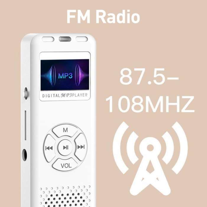 T09 Multifunctional Digital Screen MP3 / MP4 Bluetooth Music Player, Without Memory Card(Black)