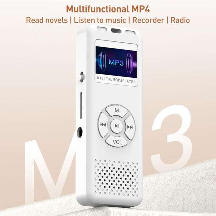 T09 Multifunctional Digital Screen MP3 / MP4 Bluetooth Music Player, Without Memory Card(Black)