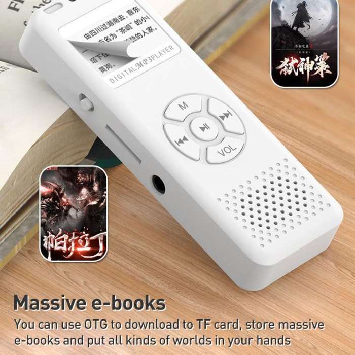 T09 Multifunctional Digital Screen MP3 / MP4 Bluetooth Music Player, Without Memory Card(Black)