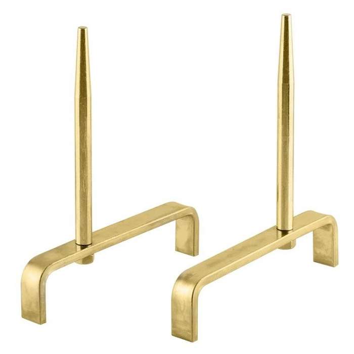 2pcs / Set Car Engine Cylinder Head Cover Fixed Bracket(Gold)