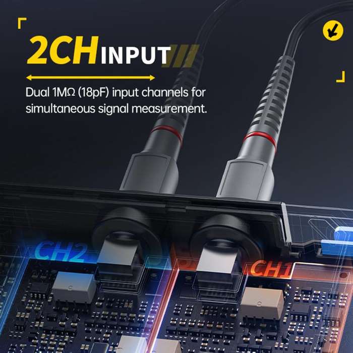 FNIRSI DPOS350P 4 in 1 7 inch IPS HD Touch Screen 350M Tablet Oscilloscope(EU Plug)