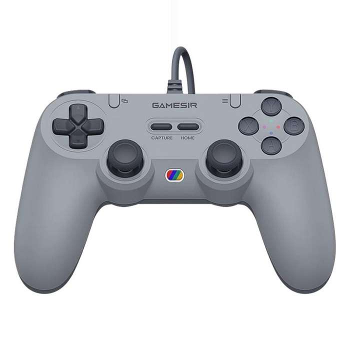 GameSir Tegenaria Lite Wired Symmetric Game Controller for PC / Steam / Switch / iOS / Android(Grey)