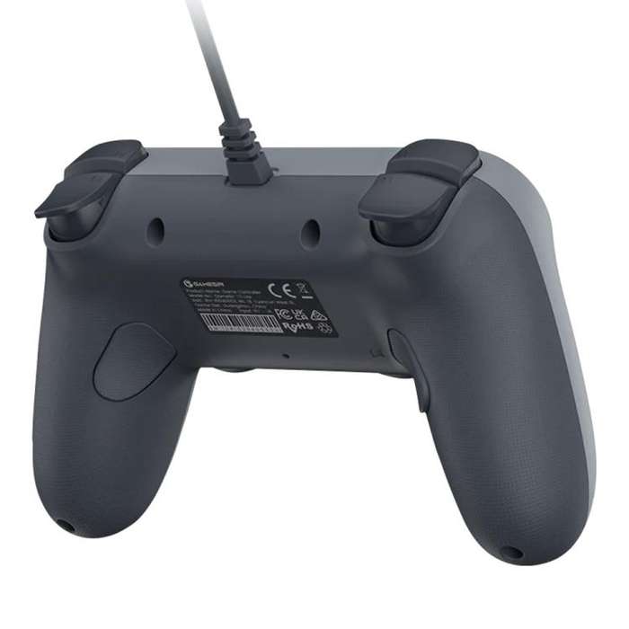 GameSir Tegenaria Lite Wired Symmetric Game Controller for PC / Steam / Switch / iOS / Android(Grey)