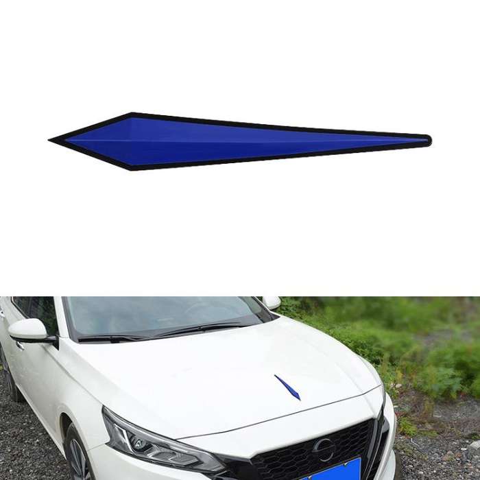 Car Door Anti-collision PVC Strip, Size: 23.5x3.5cm(Blue)