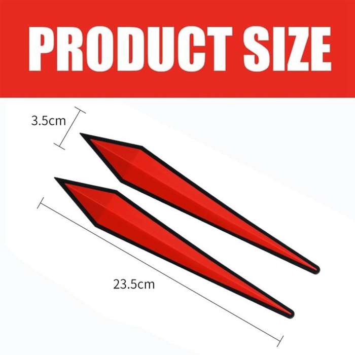 Car Door Anti-collision PVC Strip, Size: 23.5x3.5cm(Black)