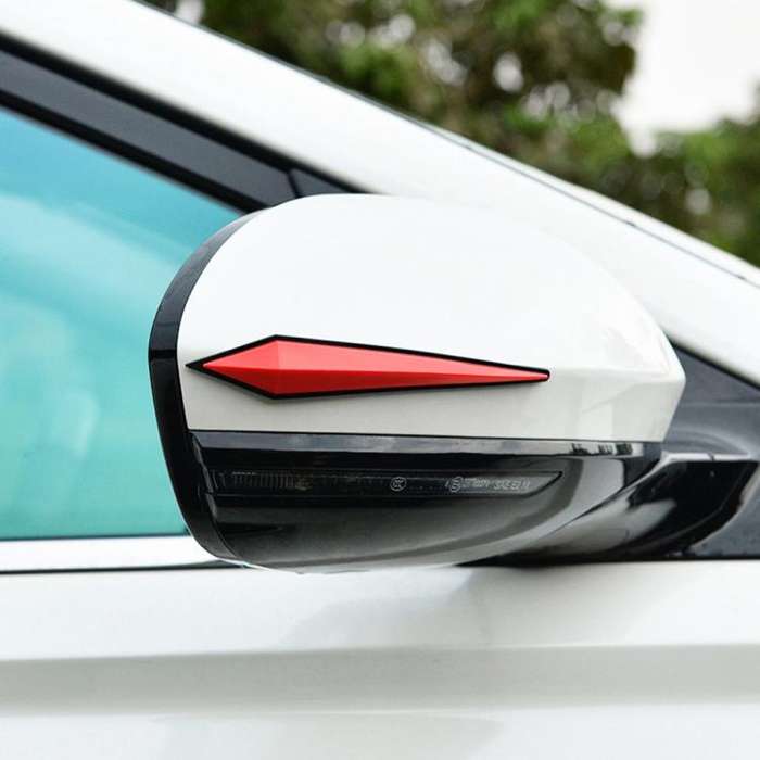 Car Door Anti-collision PVC Strip, Size: 23.5x3.5cm(Black)