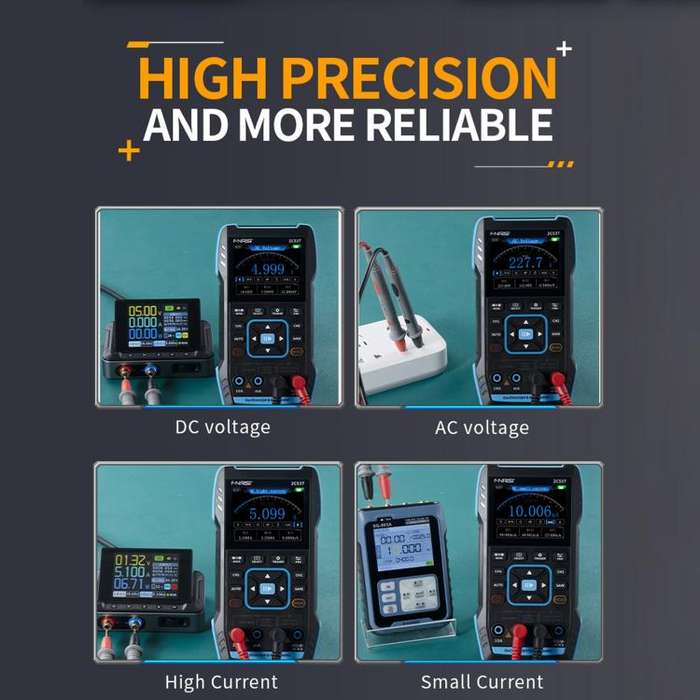 FNIRSI 2C53T Dual Channel 50M Digital Multimeter, Style:High-end Version
