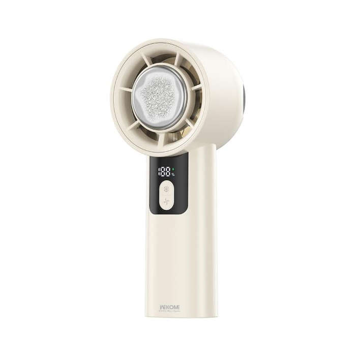 WK WT-F27 GeeFon High-speed Cooling Handheld Fan(Beige)