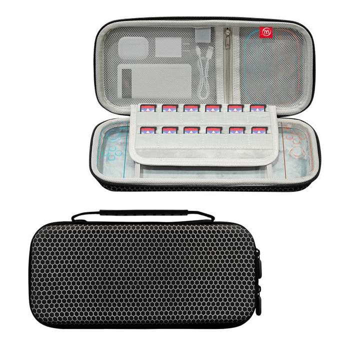 For Nintendo Switch 2 EVA Shockproof Portable Storage Handbag(Black)