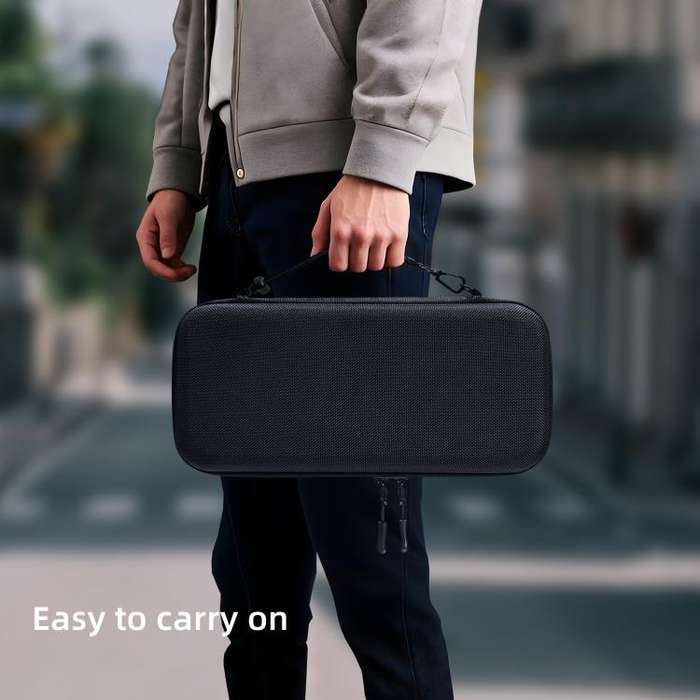 For Nintendo Switch 2 EVA Portable Shockproof Waterproof Portable Game Console Storage Bag(Black)