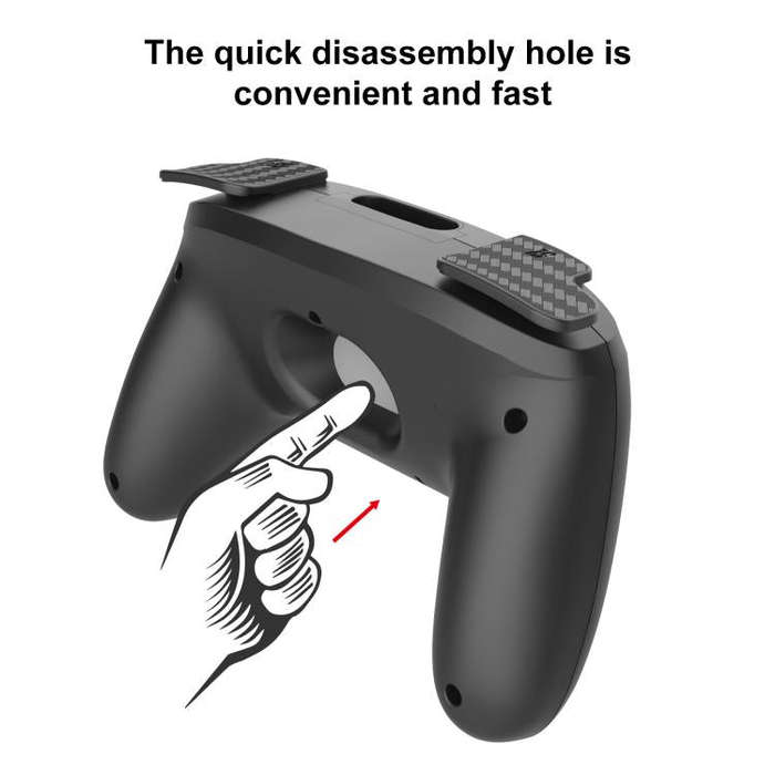 For Nintendo Switch 2 2pcs Game Handle Sports Grip(Black)