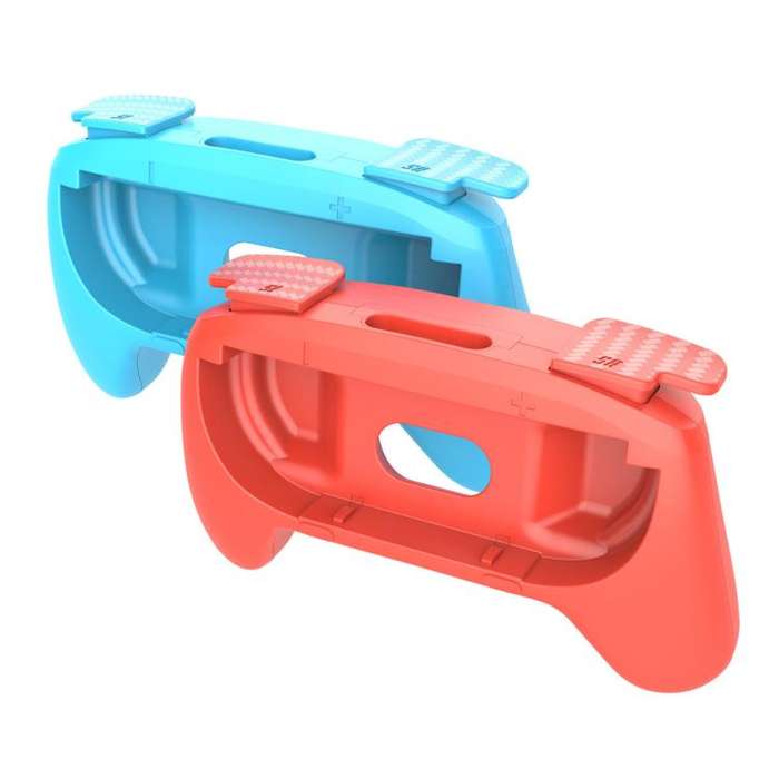 For Nintendo Switch 2 2pcs Game Handle Sports Grip(Red Blue)