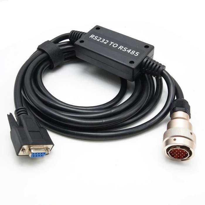 RS232 to RS485 OBD2 Diagnostic Cable with PCB Board for Mercedes-Benz Star C3(Black)
