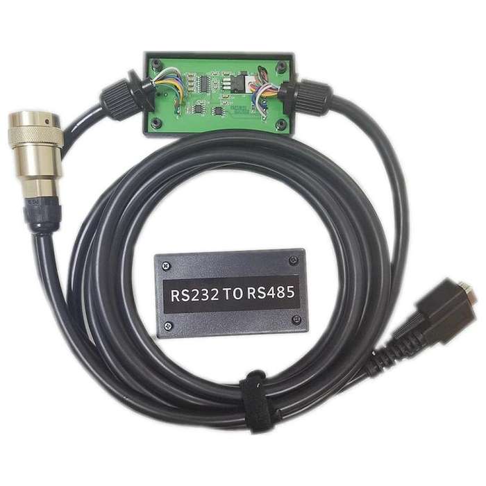 RS232 to RS485 OBD2 Diagnostic Cable with PCB Board for Mercedes-Benz Star C3(Black)