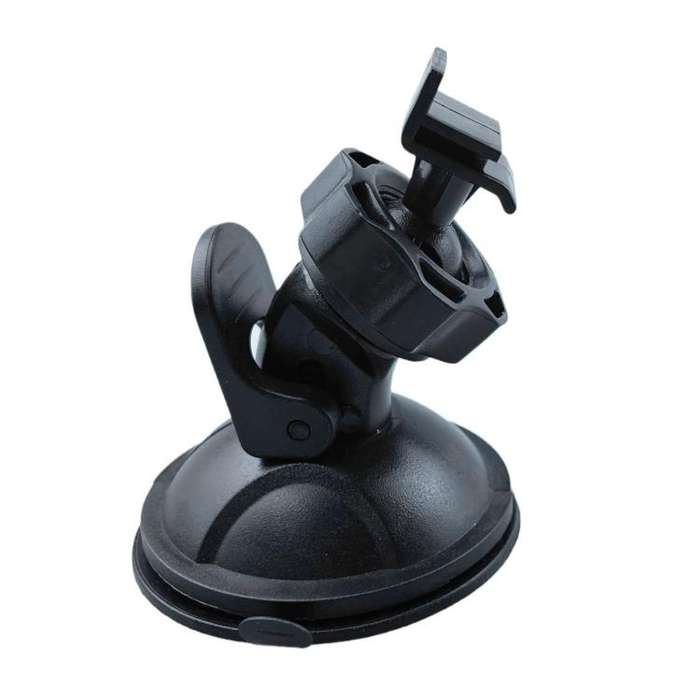 L-Type Car Driving Video Recorder Vacuum Suction Cup Holder(Black)