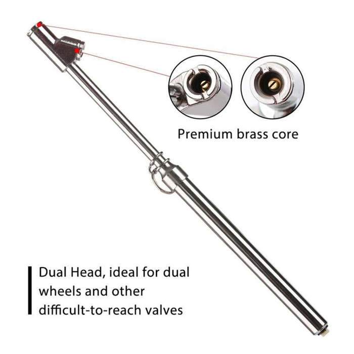 Car Portable Tire Monitoring Gauge Tire Pressure Tool(Silver)