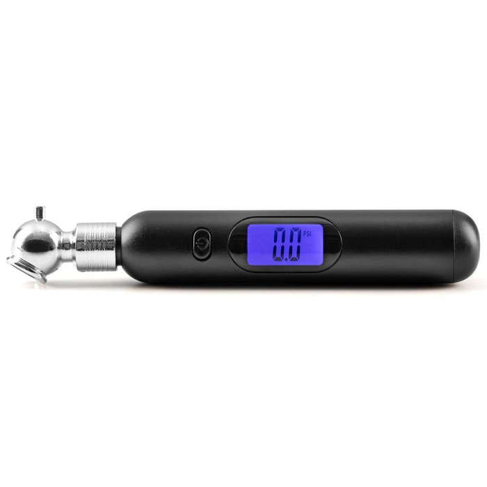 Car LCD display Portable Tire Monitoring Gauge Tire Pressure Tool(Black)