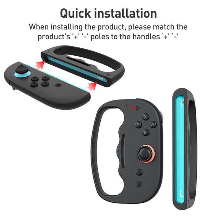 For Nintendo Switch 2 Joy-Con 1pair iPlay HBS-2820 Controller Boxing Grip(Black)