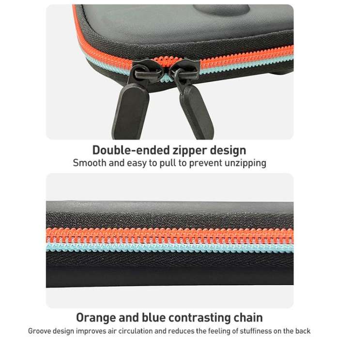 For Nintendo Switch 2 iPlay HBS-2835 Simple Thin Handle Storage Bag with Lanyard(Black)