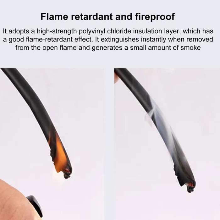 12V-24V 2 in 1 Car Cigarette Lighter Extension Cable with Switch, Length:0.2m(Black)