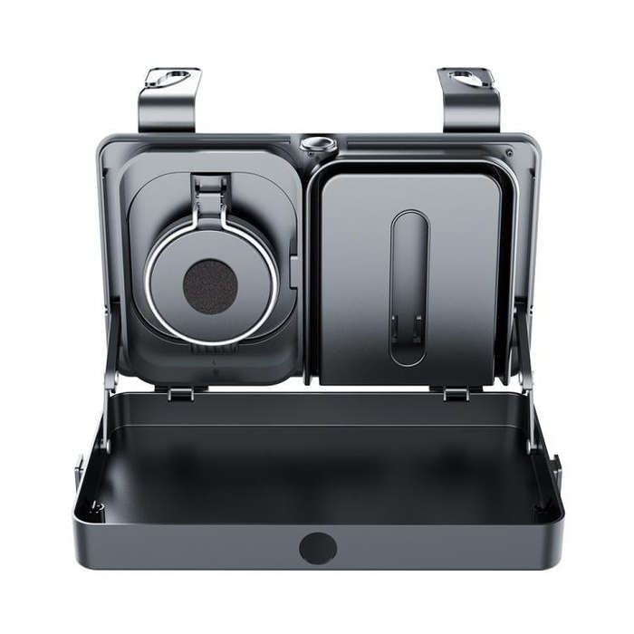 K255 Car Seat Back Storage Rack Multifunctional Tissue Box Water Cup Holder Car Rear Seat Tray De...