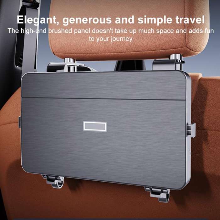 K255 Car Seat Back Storage Rack Multifunctional Tissue Box Water Cup Holder Car Rear Seat Tray De...