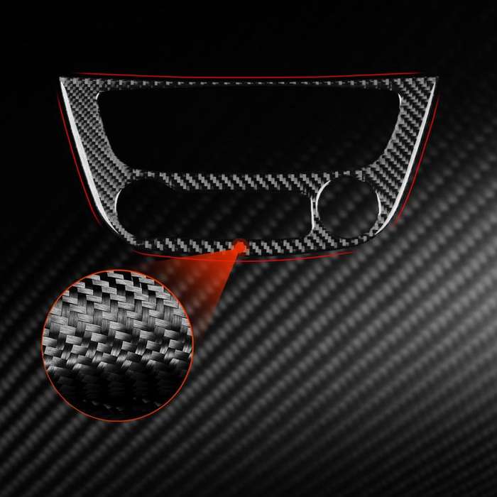 Carbon Fiber Car Air Conditioner Panel B Decorative Sticker for Renault Fluence 2009-2017 / Megan...