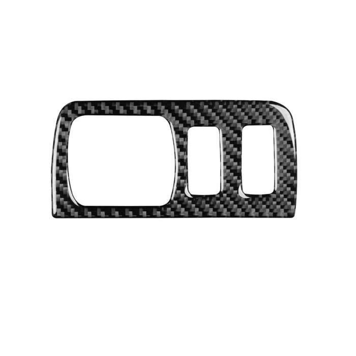 Carbon Fiber Car Headlight Button Frame Decorative Sticker for Renault Fluence 2009-2017 / Megane...