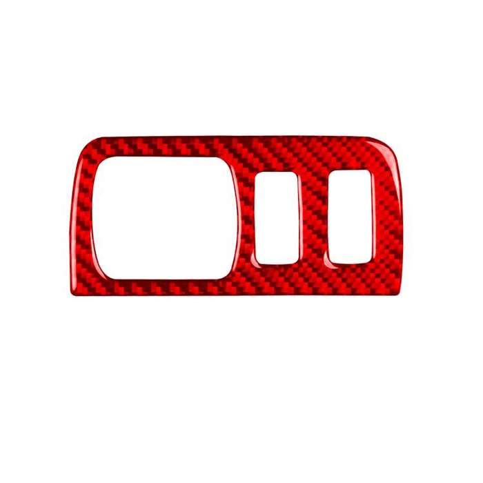 Carbon Fiber Car Headlight Button Frame Decorative Sticker for Renault Fluence 2009-2017 / Megane...