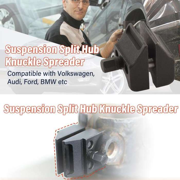 Car Suspension Expansion Horn Separator Suspension Split Hub Knuckle Spreader Tool for Ford / Aud...