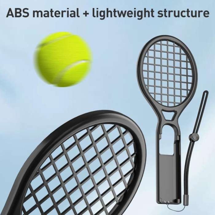 For Nintendo Switch 2 Joy-Con 1pair iPlay HBS-2839 Left and Right Handle Tennis Rackets(Orange Blue)