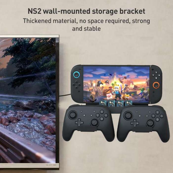 iPlay HBS-2836 Game Controller Universal Wall Storage Bracket(Black)