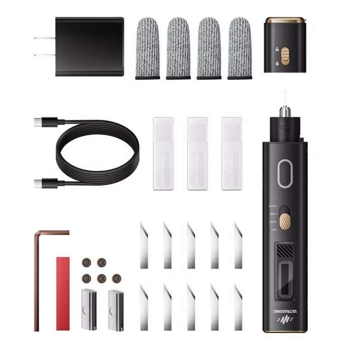 Jakemy JM-Y10 Series 35W 2 in 1 Handheld Ultrasonic Cutter Polisher, Plug:US Plug