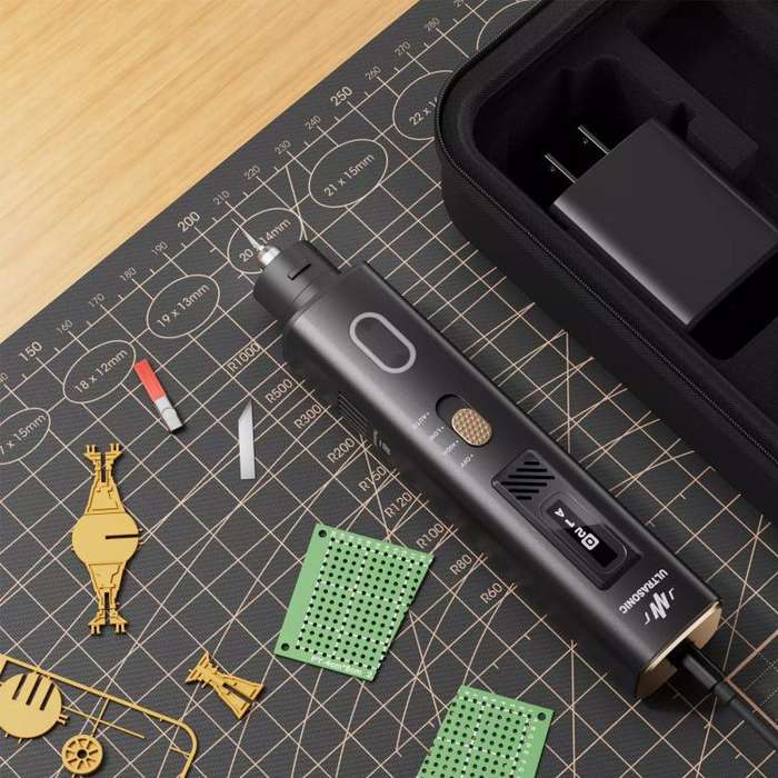 Jakemy JM-Y10 Series 35W 2 in 1 Handheld Ultrasonic Cutter Polisher, Plug:UK Plug
