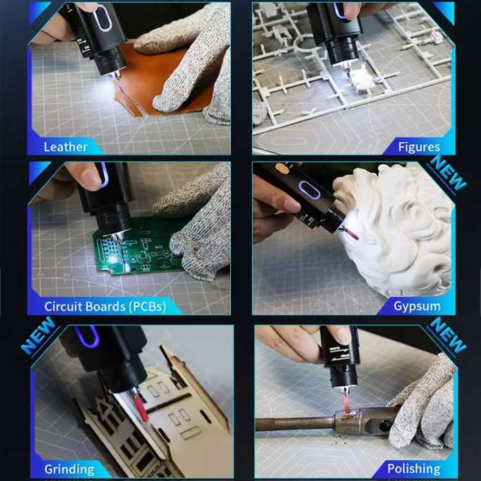 Jakemy JM-Y10 Series 35W 2 in 1 Handheld Ultrasonic Cutter Polisher, Plug:UK Plug