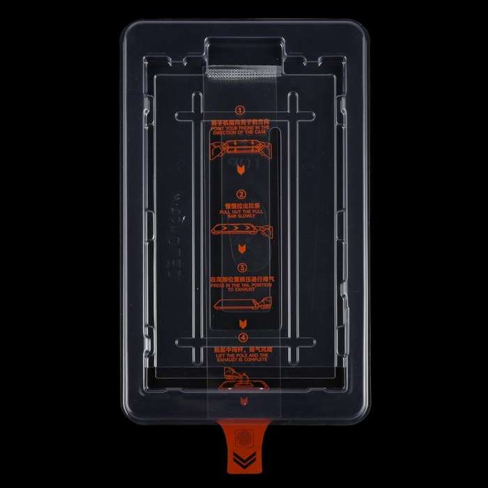 For Nintendo Switch OLED Dust-Free Warehouse HD Curved Edge Tempered Film