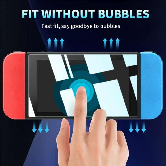For Nintendo Switch OLED Dust-Free Warehouse HD Curved Edge Tempered Film