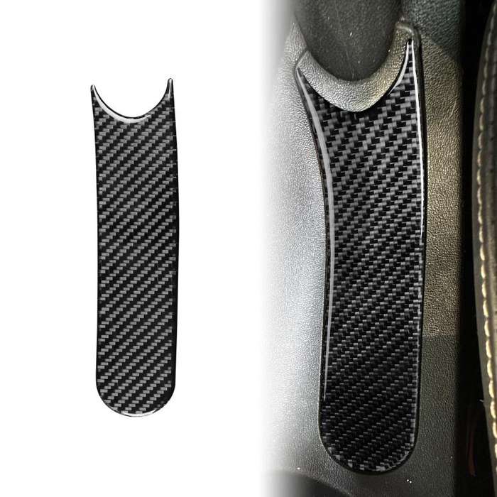 Carbon Fiber Car Handbrake Panel Decorative Sticker for SEAT Leon 2005-2012, Left and Right Drive...