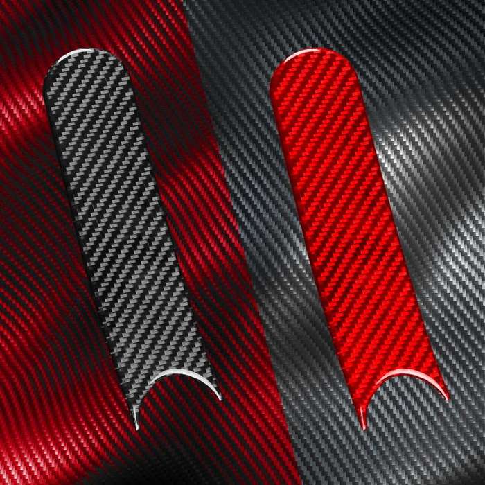Carbon Fiber Car Handbrake Panel Decorative Sticker for SEAT Leon 2005-2012, Left and Right Drive...