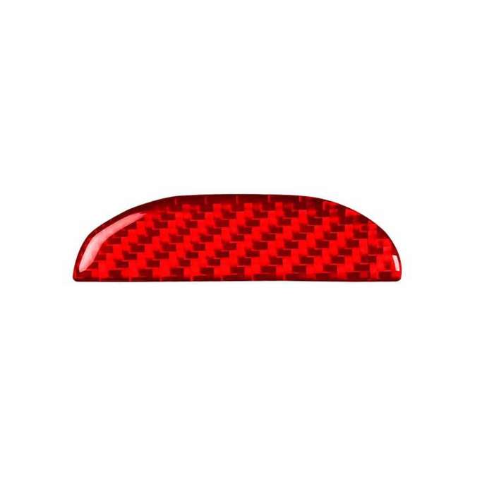 Carbon Fiber Car Passenger Seat Storage Box Handle Decorative Sticker for SEAT Leon 2005-2012, Le...
