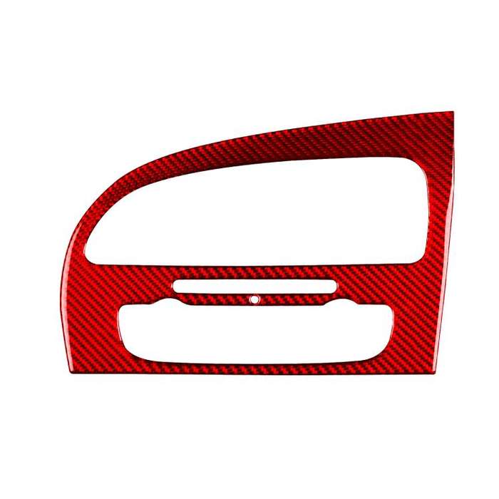 Carbon Fiber Car Center Console Air Conditioner Panel Decorative Sticker for SEAT Leon 2005-2012,...